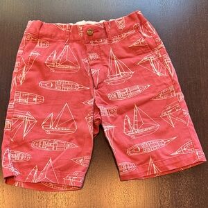 Crewcuts Pink and White Striped Shorts
